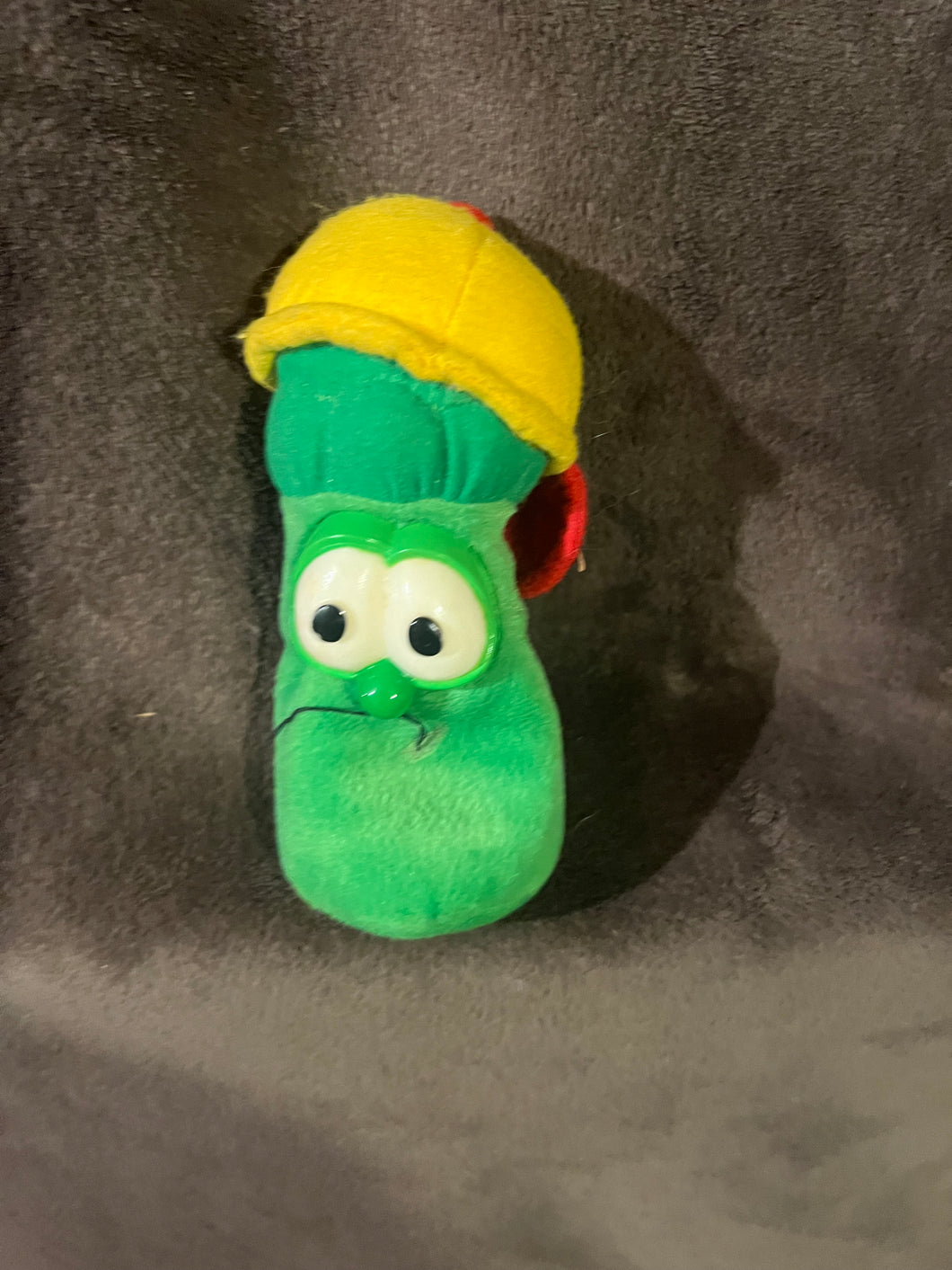 Junior Vintage Veggie Tales 1998 Asparagus Plush Doll