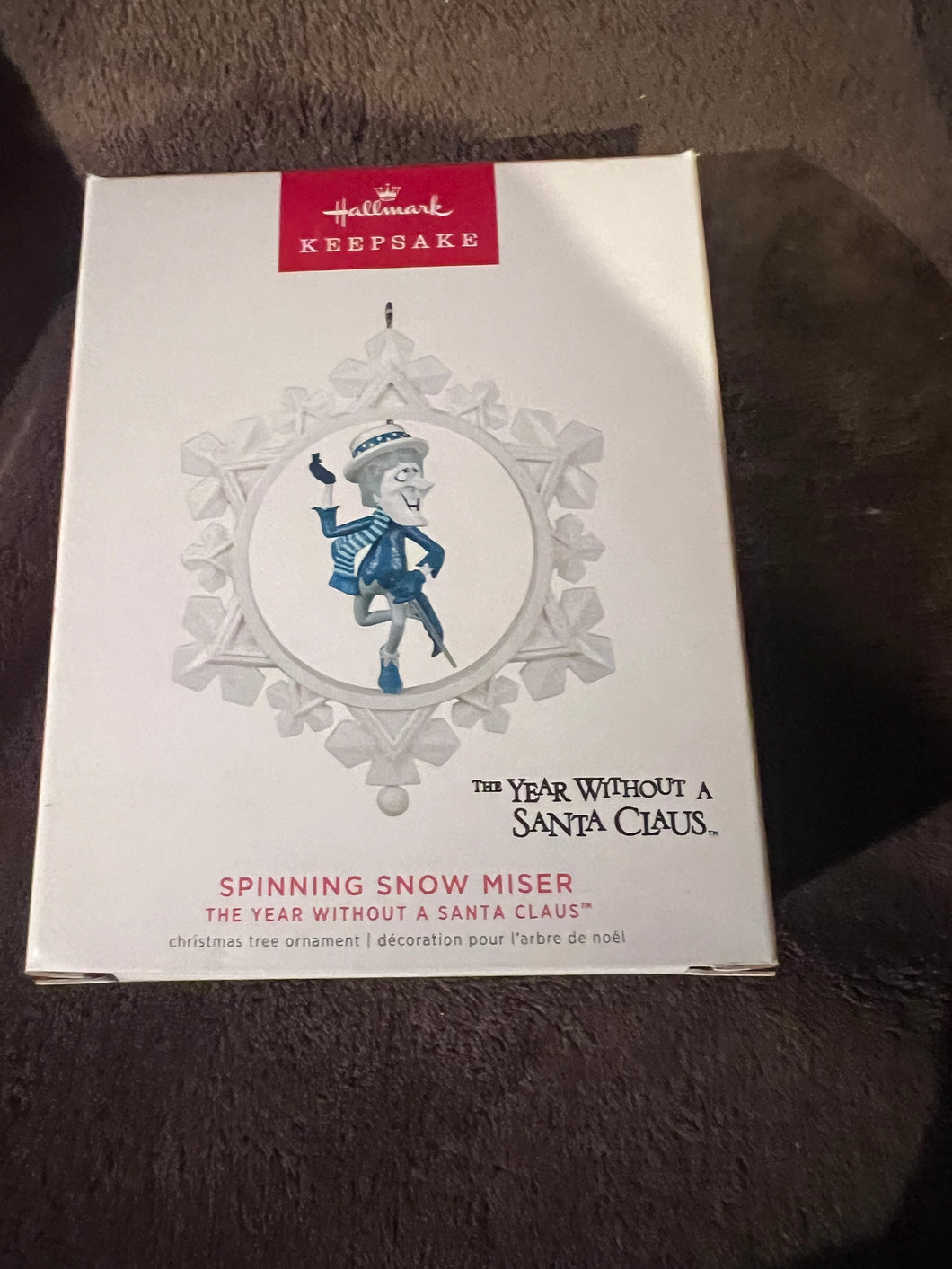 The year without a Santa Snow Miser hard to find Ornament