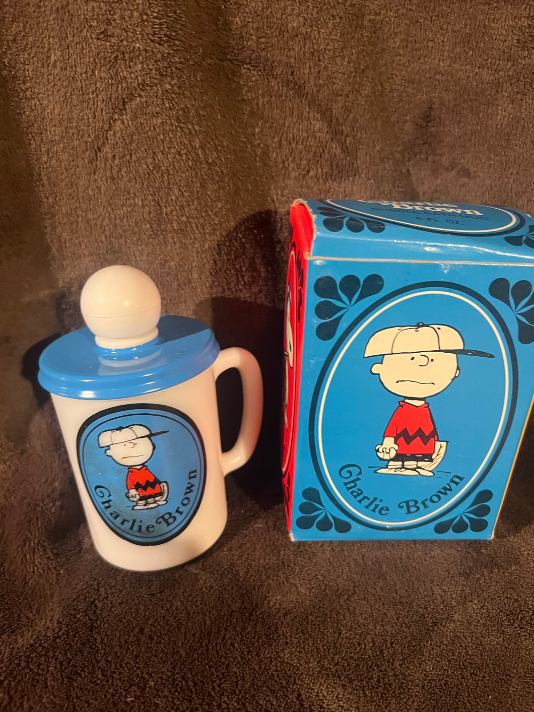 Peanuts Gang Avon Mug Charlie Brown Original Box