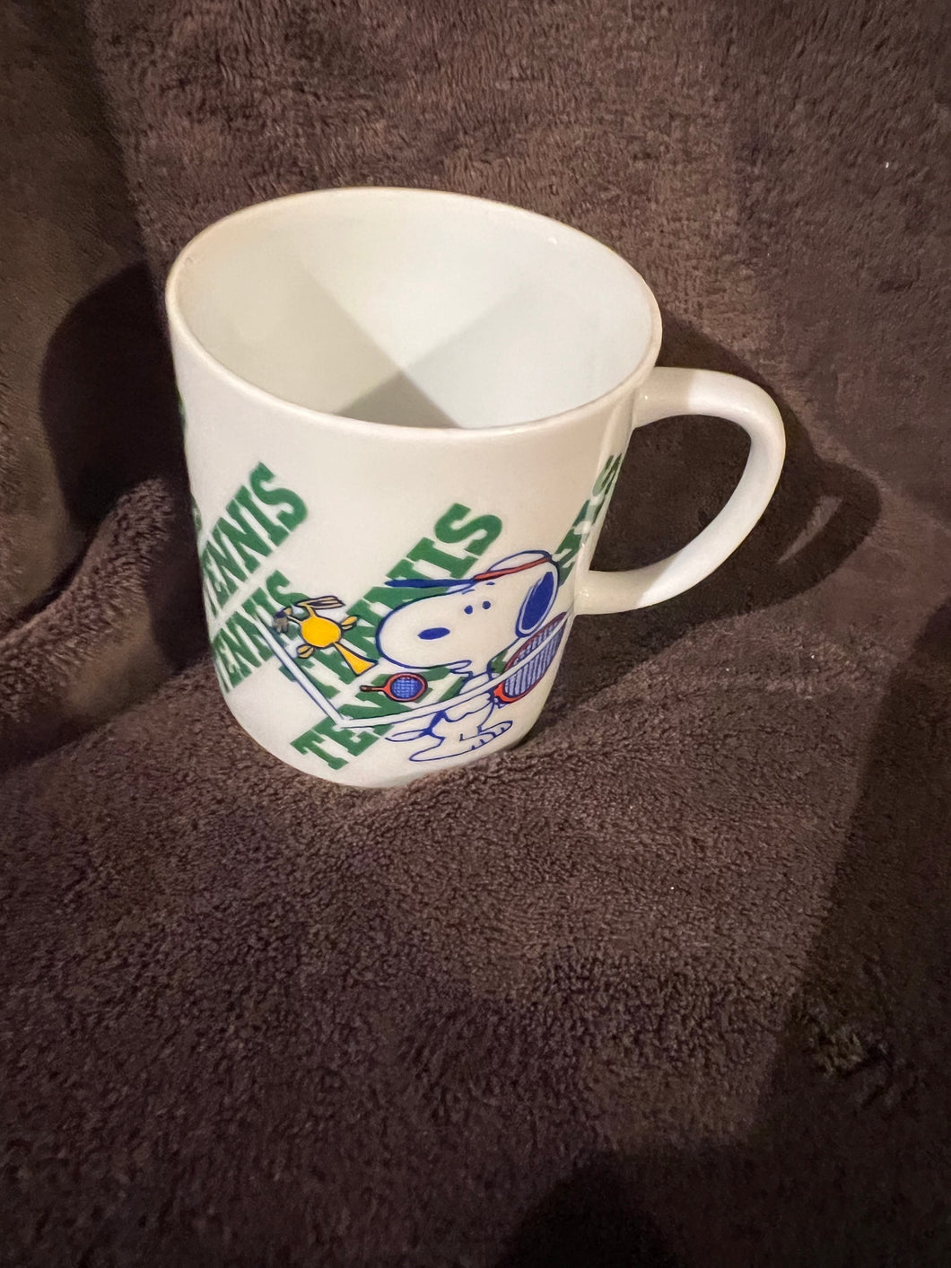 Peanuts Gang Tennis Mug Snoopy