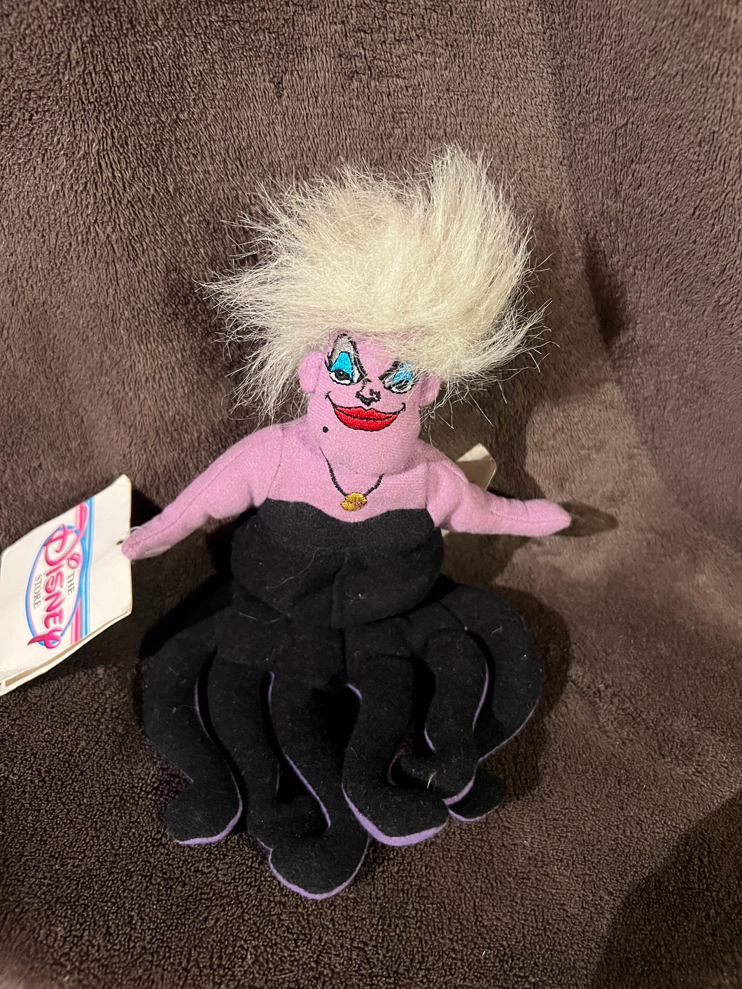 Disney Original Rare Ursula Villian Plush Doll Disney Store With Tag