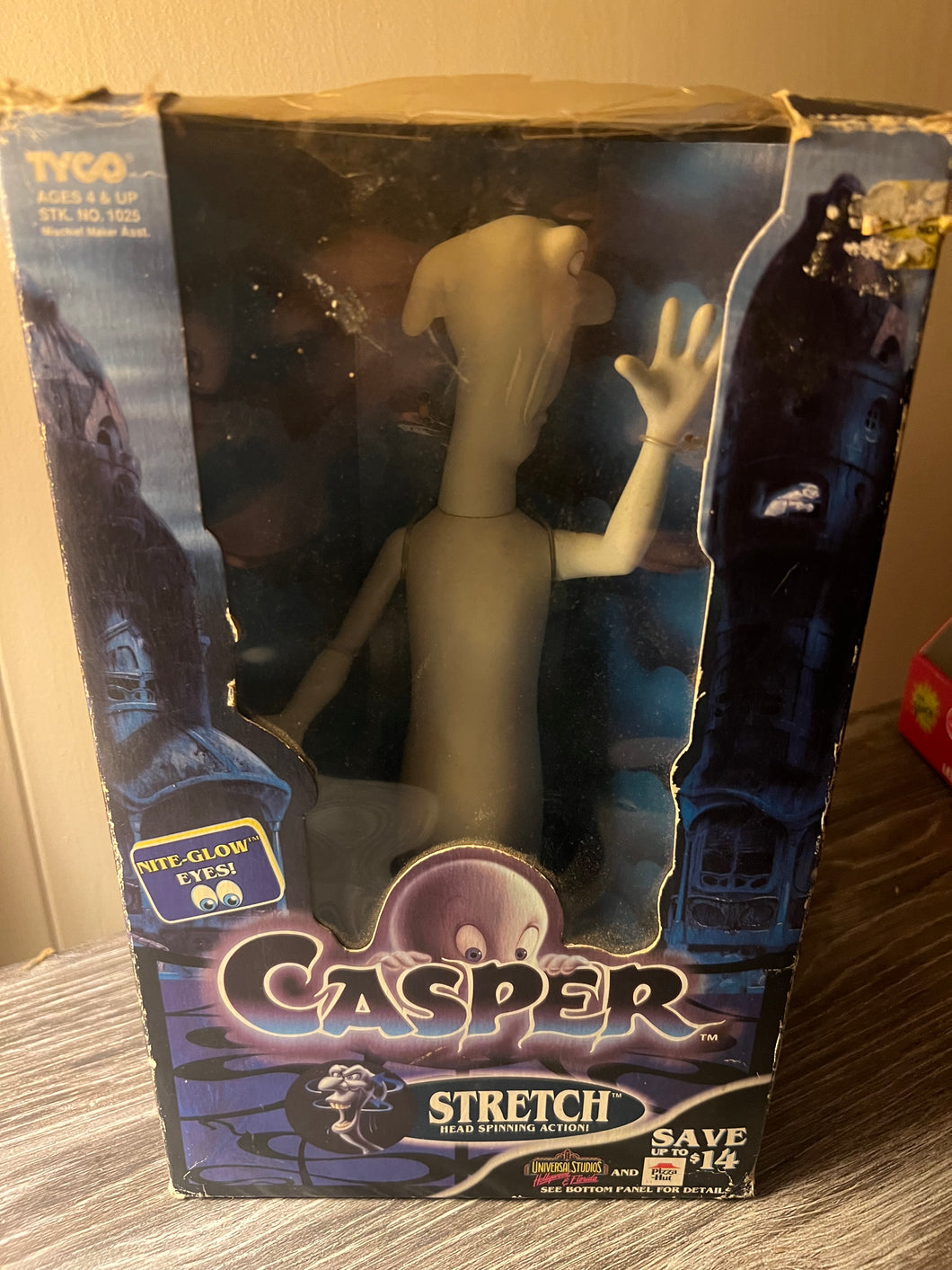 Casper the Friendly Ghost Rare Stretch Doll