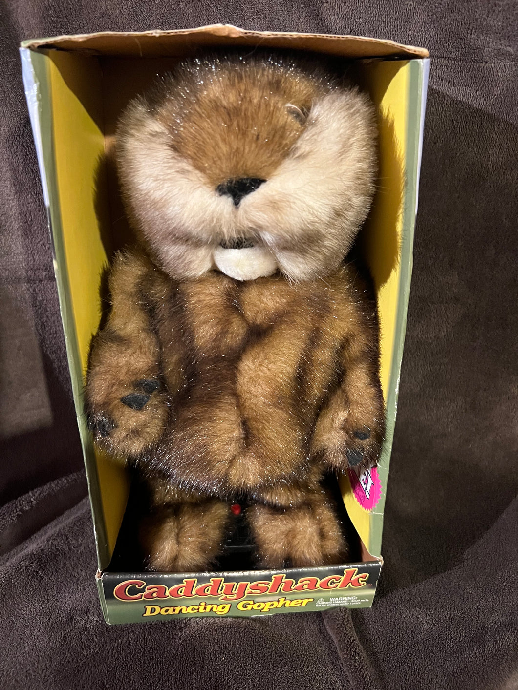 Original Caddy Shack Dancing Gopher New in Box