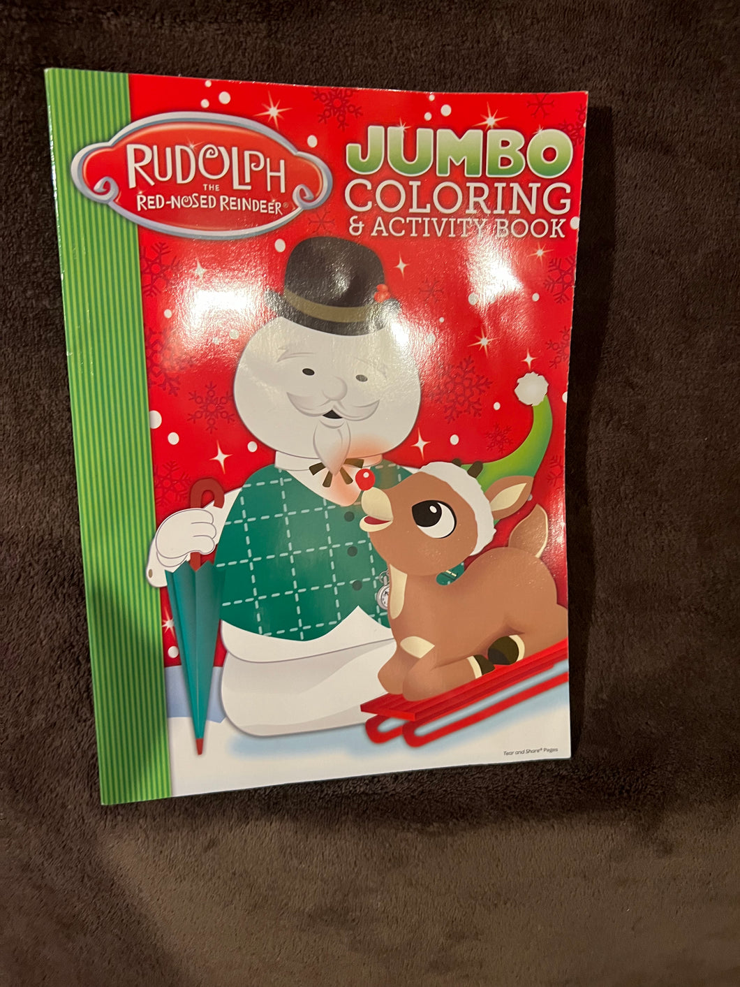 Rudolph Misfits Sam The Snowman Coloring Book Never Used