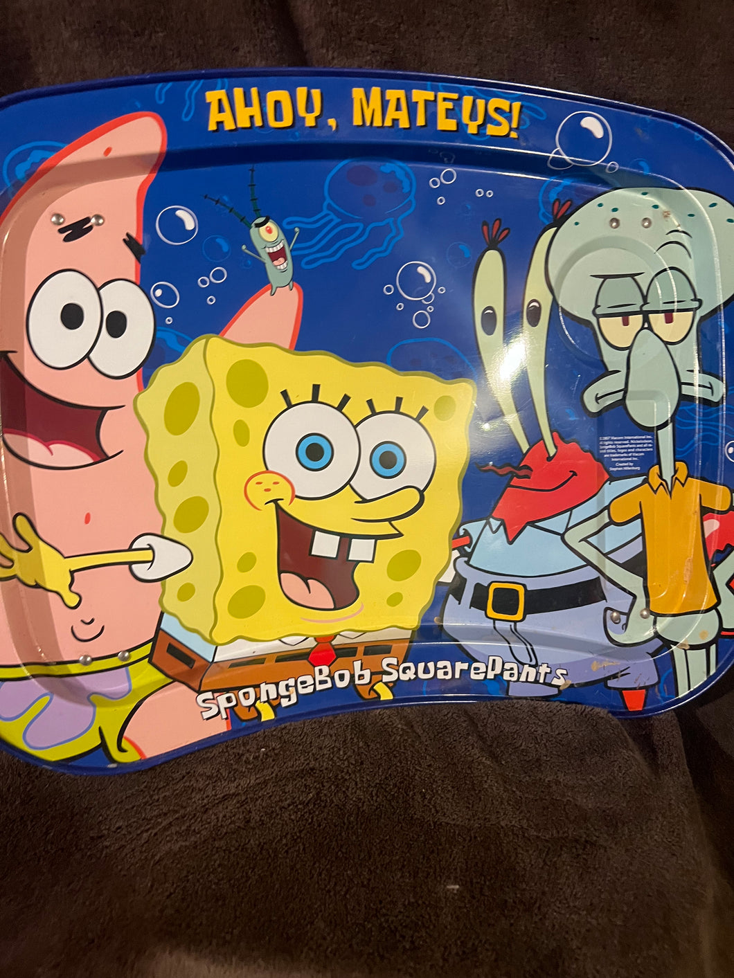 SpongeBob SquarePants Metal Snack Tray