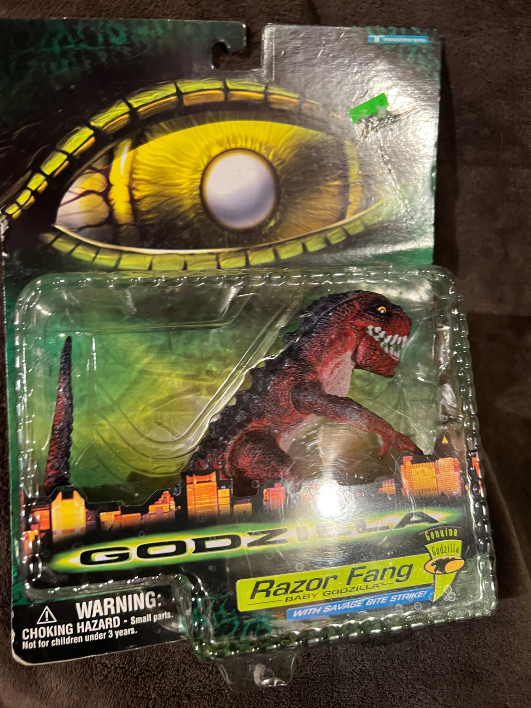 Godzilla Baby Razor Fang Vintage New in Box