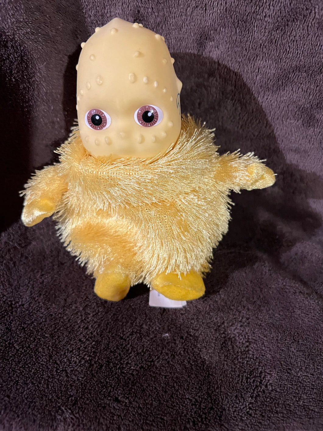 Boo Bah Rare Yellow Plush 7 inch Hasbro Vintage Ragdoll