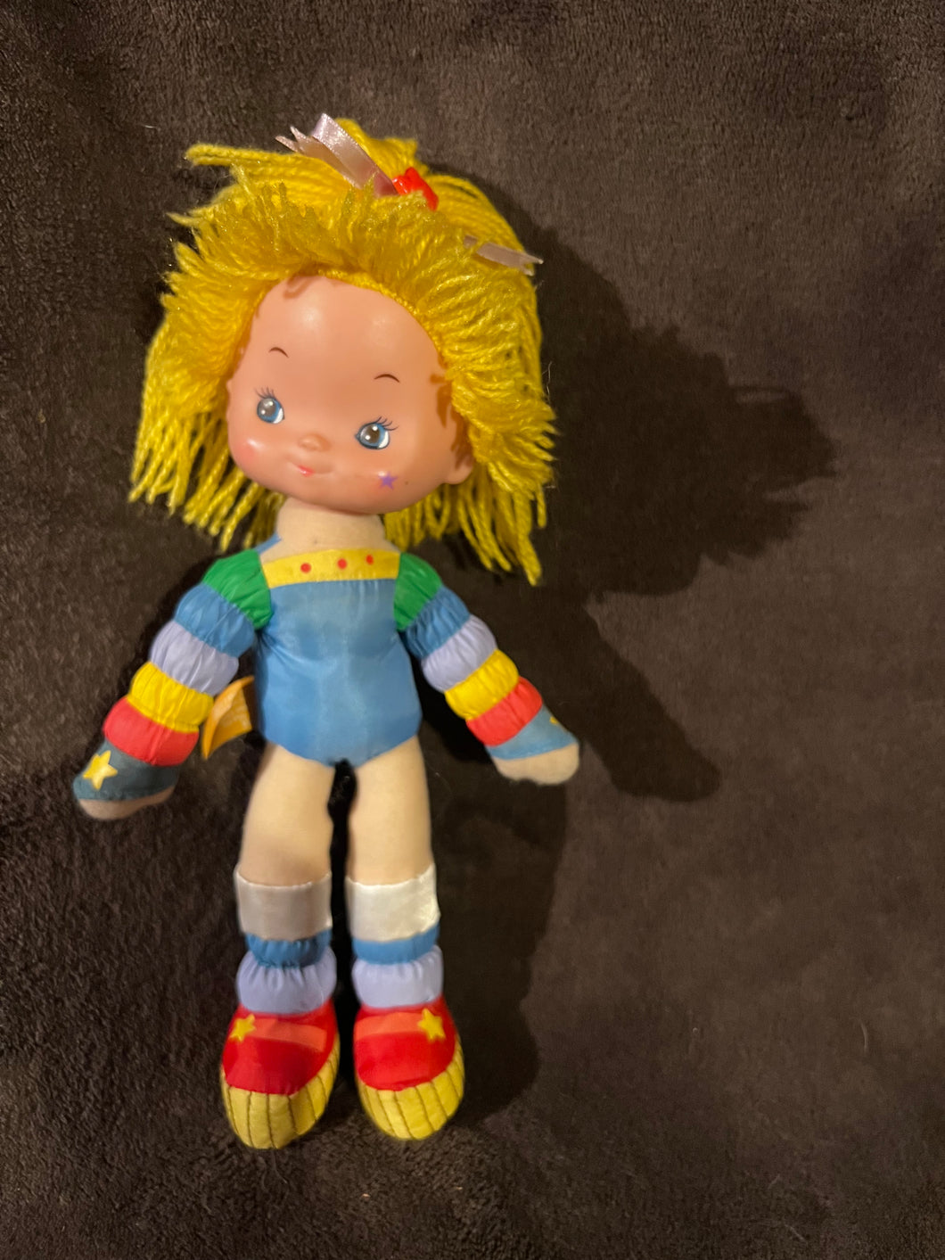 Rainbow Brite Vintage Hallmark 10 inch Bendable Plush