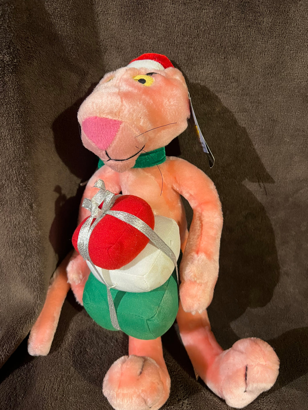 Pink Panther Holding Christmas presents 17 inch