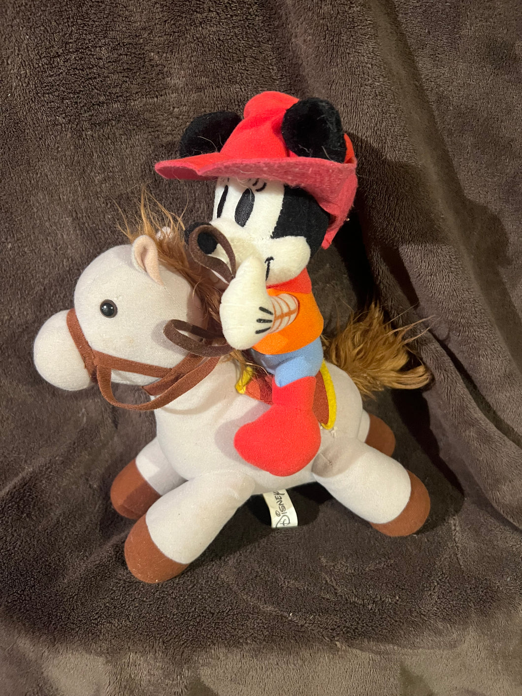 Disney Rodeo Lasso Mickey Sega Plush Doll