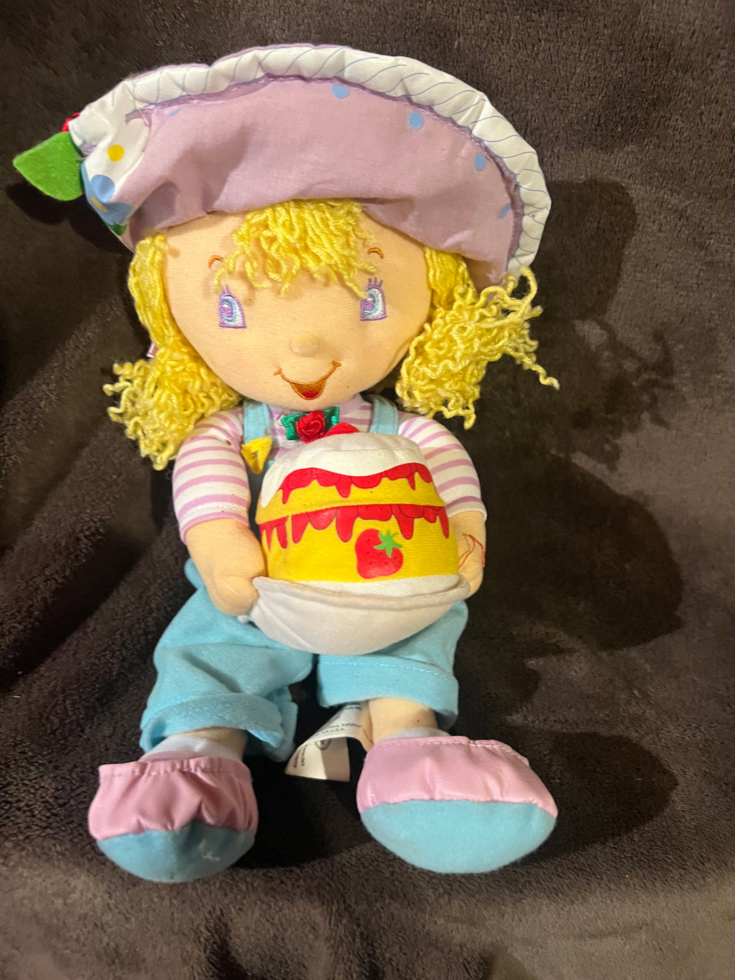 Strawberry Shortcake Lemon Meringue Plush Birthday Doll 13 Inch