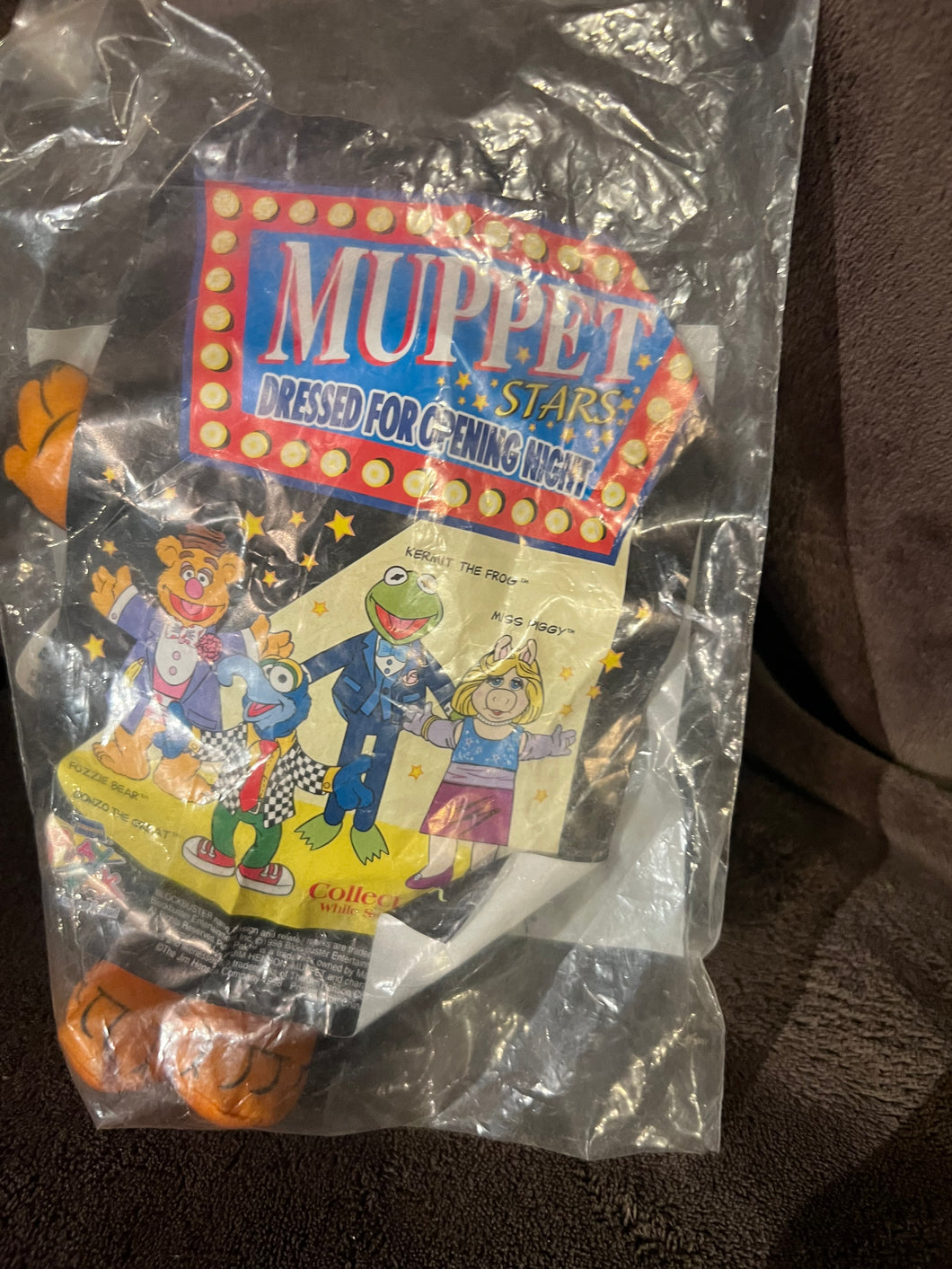 Jim Hensons Muppets McDonald’s Plush Toy Fonzie Never Opened