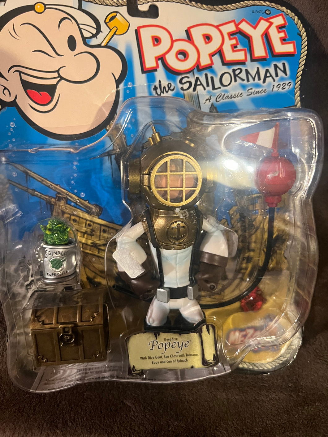 Popeye The Sailor Man Rare sea Diver