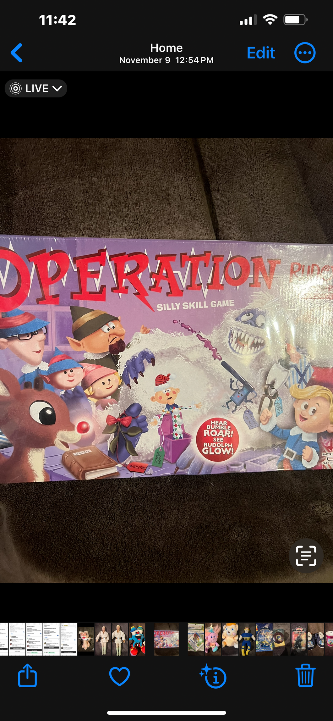 Rudolph Misfits Bumbles Operation Game New In Box Rankin Bass