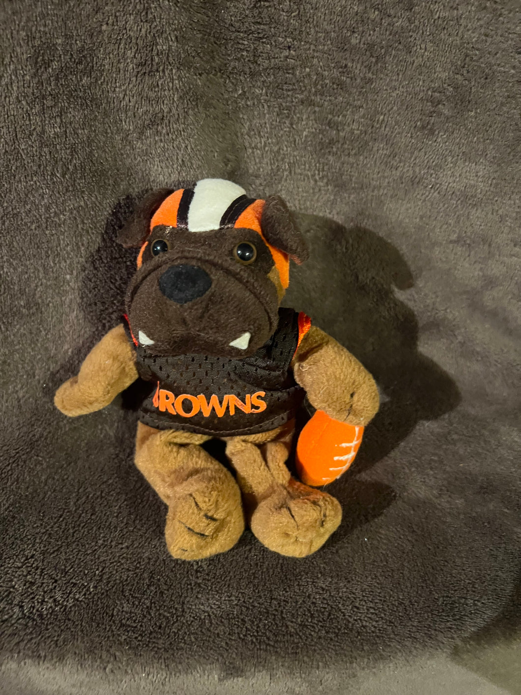 Cleveland Browns. NFL Football Dawg Bulldog Plush doll 7 inch