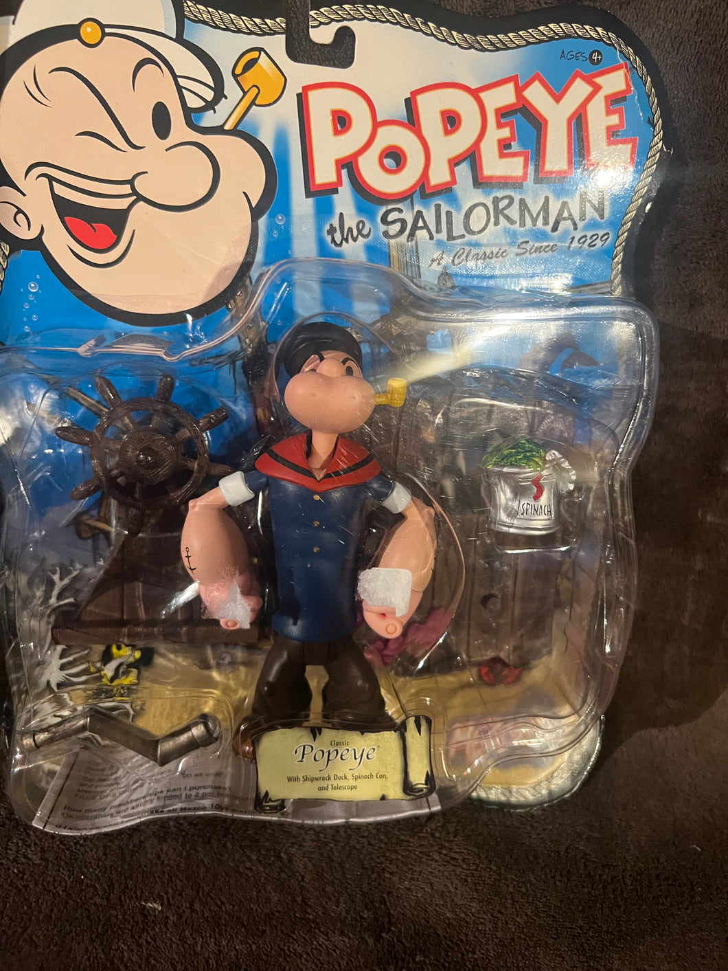 Popeye The Sailor man Figure New in Box