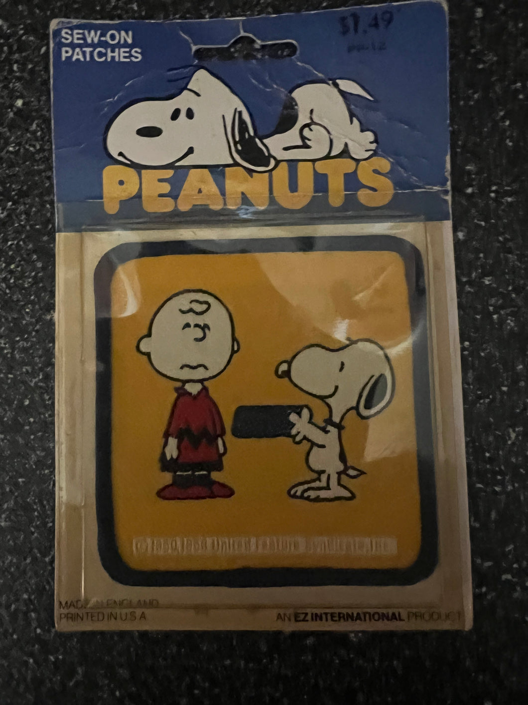 Peanuts Gang Vintage Snoopy Charlie Brown Sew on Patch