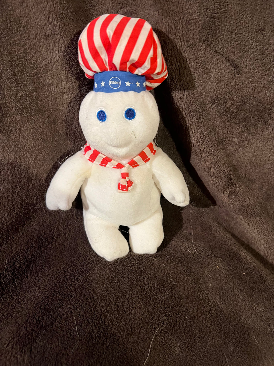 Pillsbury Doughboy Rare Patriotic Plush Doll