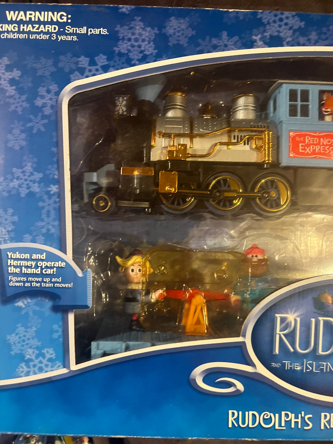 Rudolph Island Of Misfits Toys Original Train Set New In Box Never Opened Rankin Bass