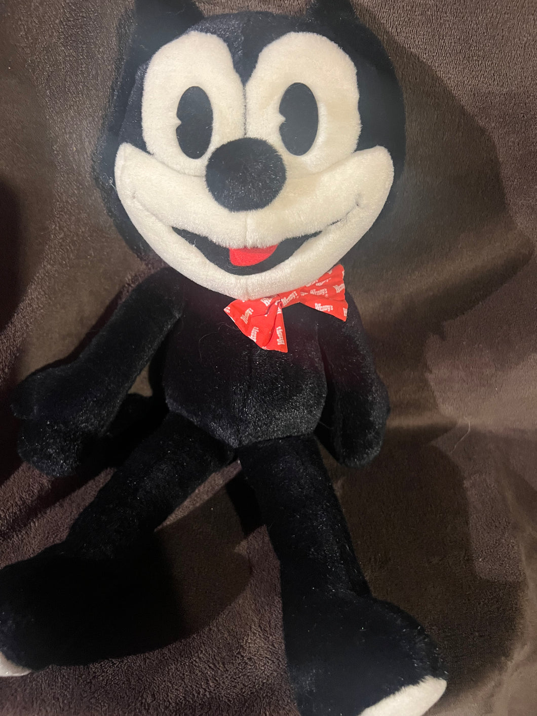 Felix the Cat Large 17 inch plush Vintage Doll