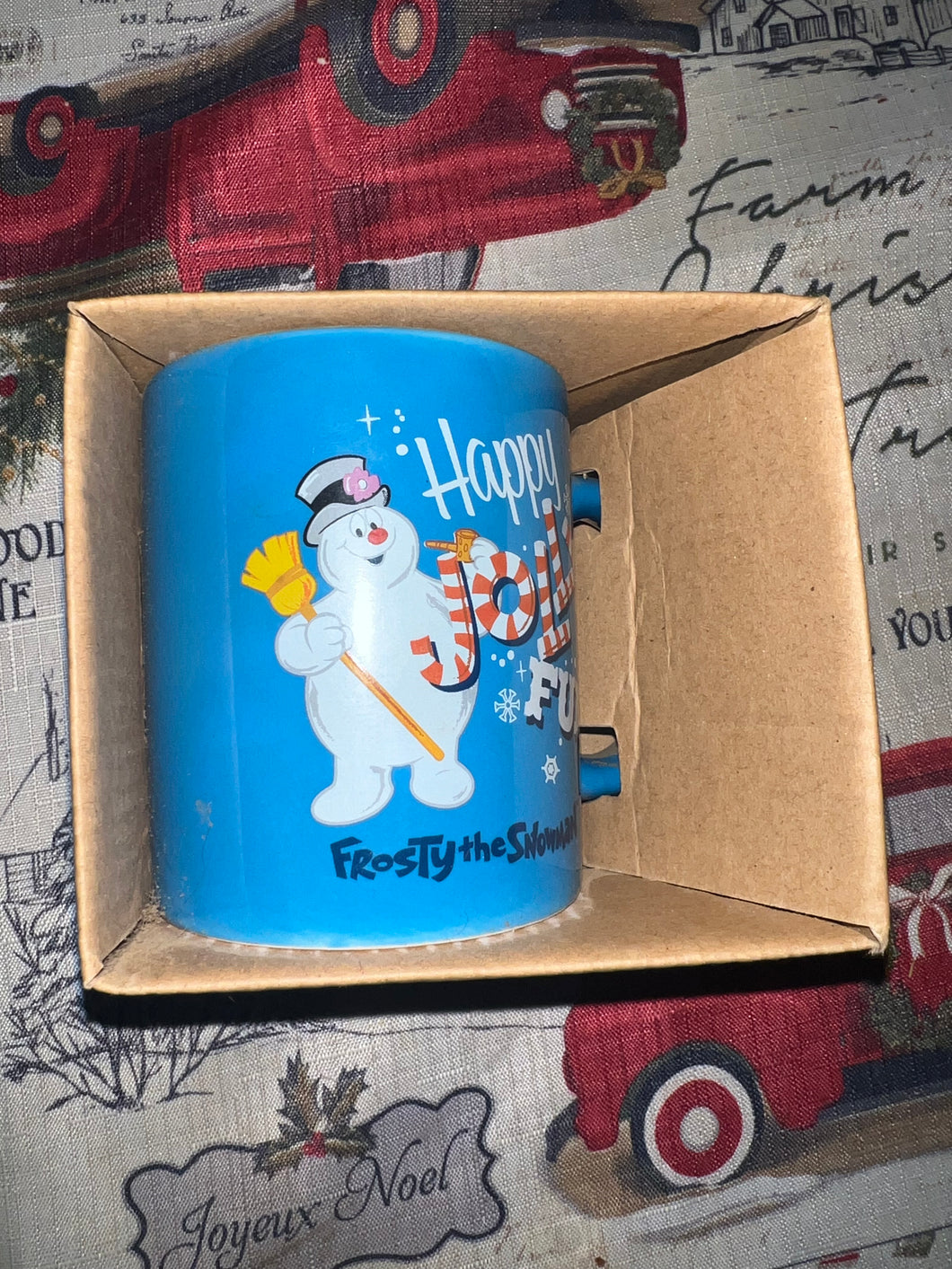 Frosty The Snowman Anything 11 Oz New Boxed Mug Rare Joy Happy Holidays Christmas Mug