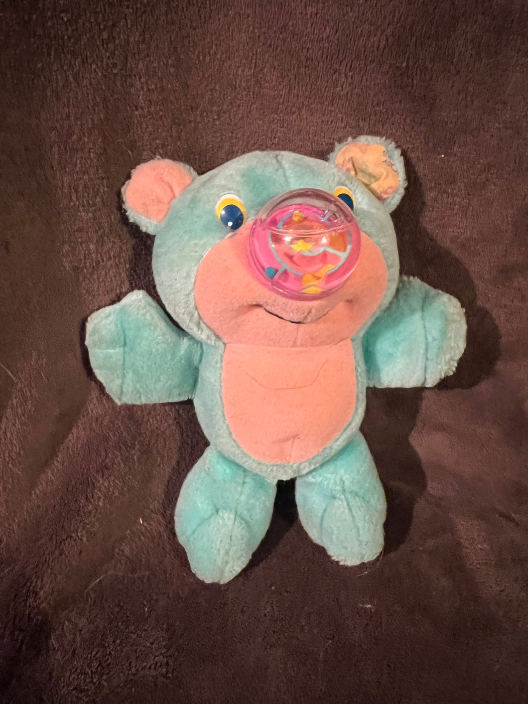 Playskool Vintage Nosy Bear Plush doll