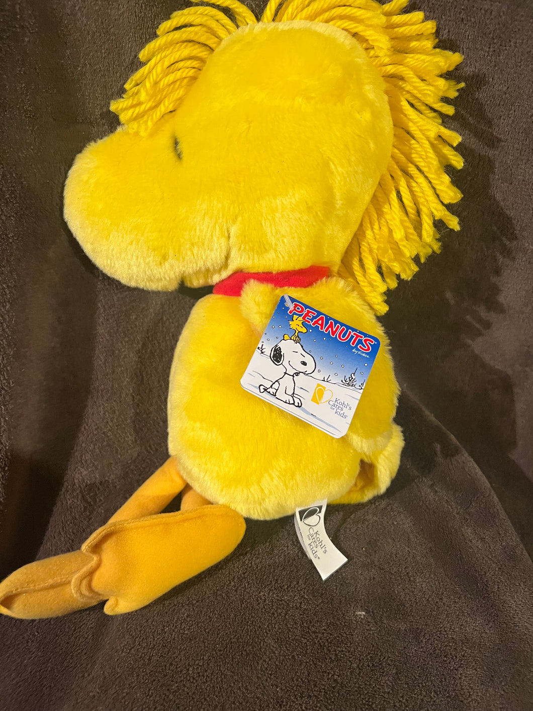 Peanuts Gang Woodstock Bird Plush Doll 13 inch With Tags