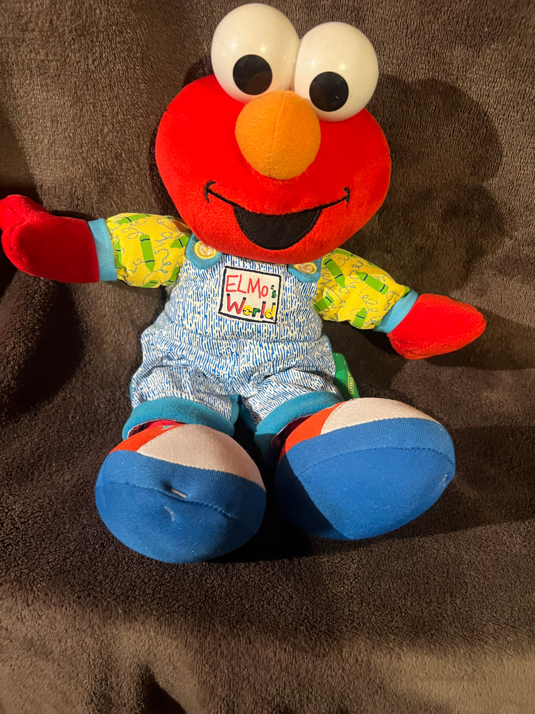 Doodle Elmo Sesame Street Plush Doll Fisher Price