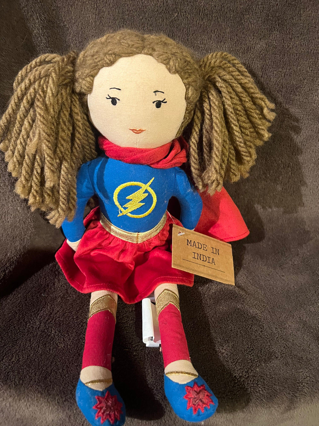 Super Hero Supergirl 12 inch Rare Cloth Doll