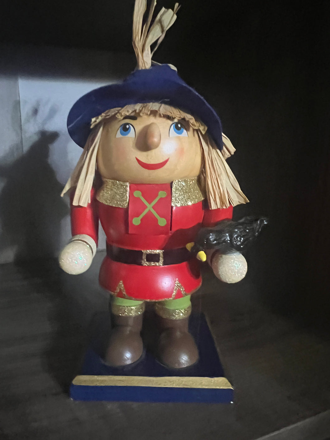 Wizard of Oz Extremely Rare Scarecrow Nutcracker