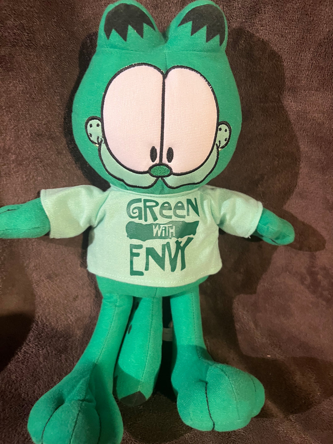 Garfield Green with Envy Plush Doll