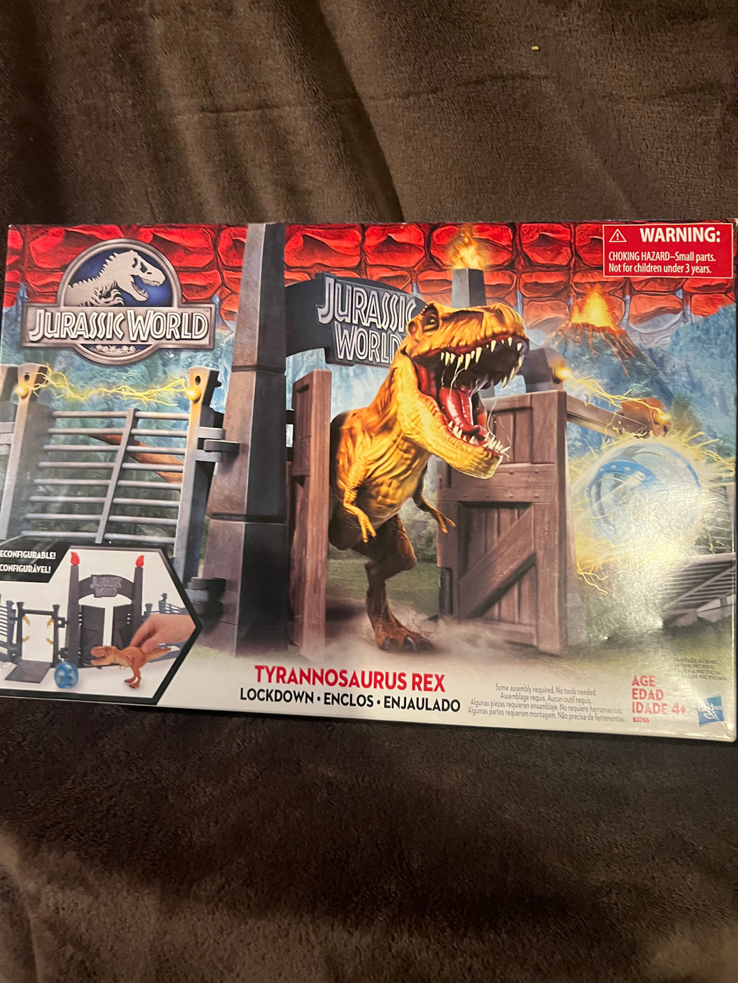 Jurassic World Park Tyrannosaurus Rex Lockdown Rare New In Box