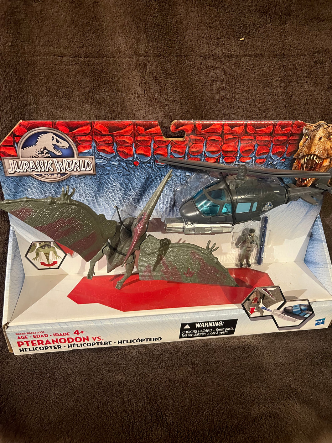 Jurassic World Park Pteranodon vs Helicopter New in box