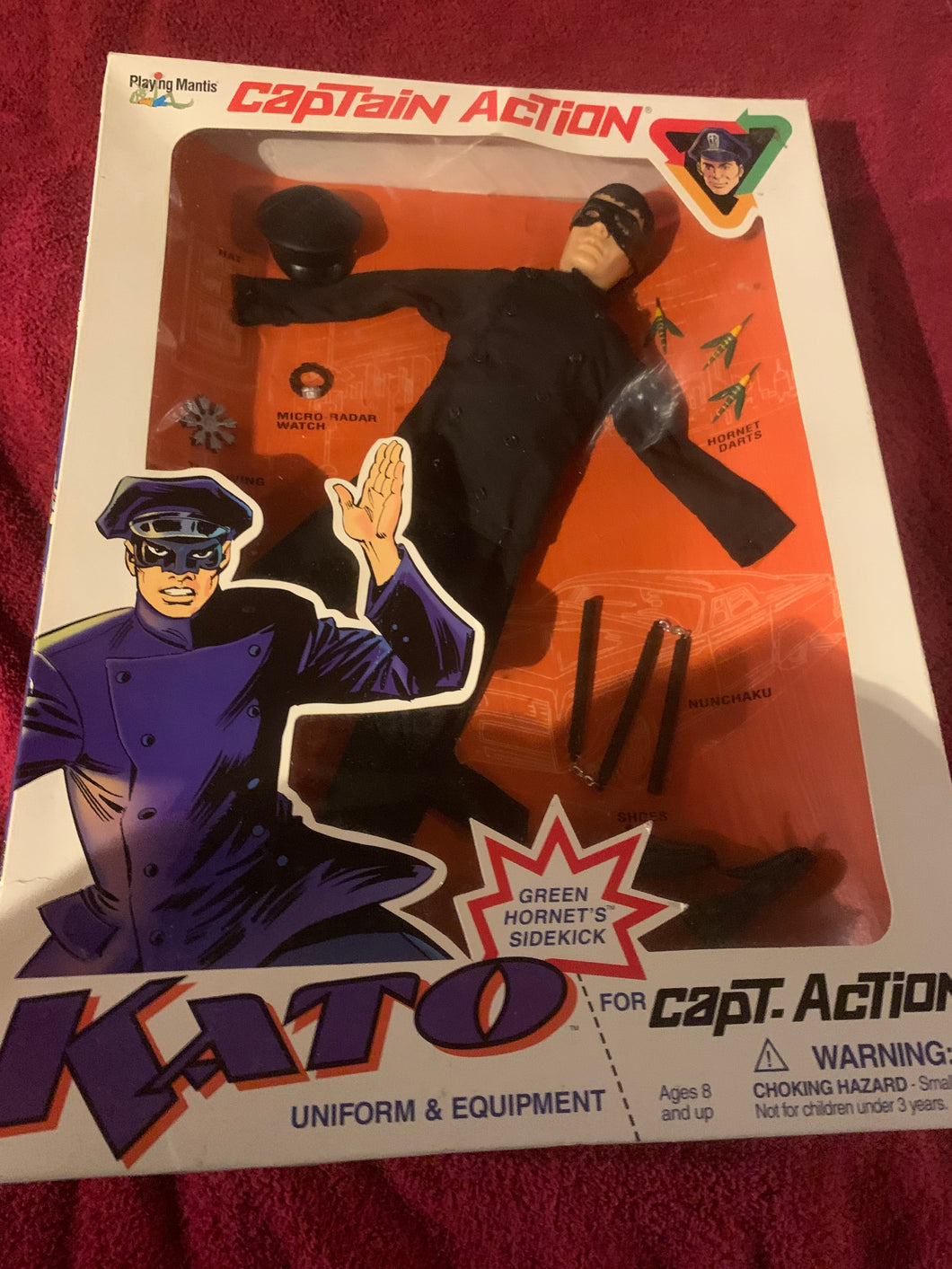 Kato Super Hero Original Doll outfit New in Original Box vintage Green Hornet