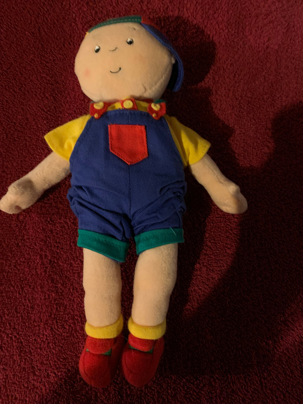 Caillou Plush Original PBS plush 10 inch children’s toy