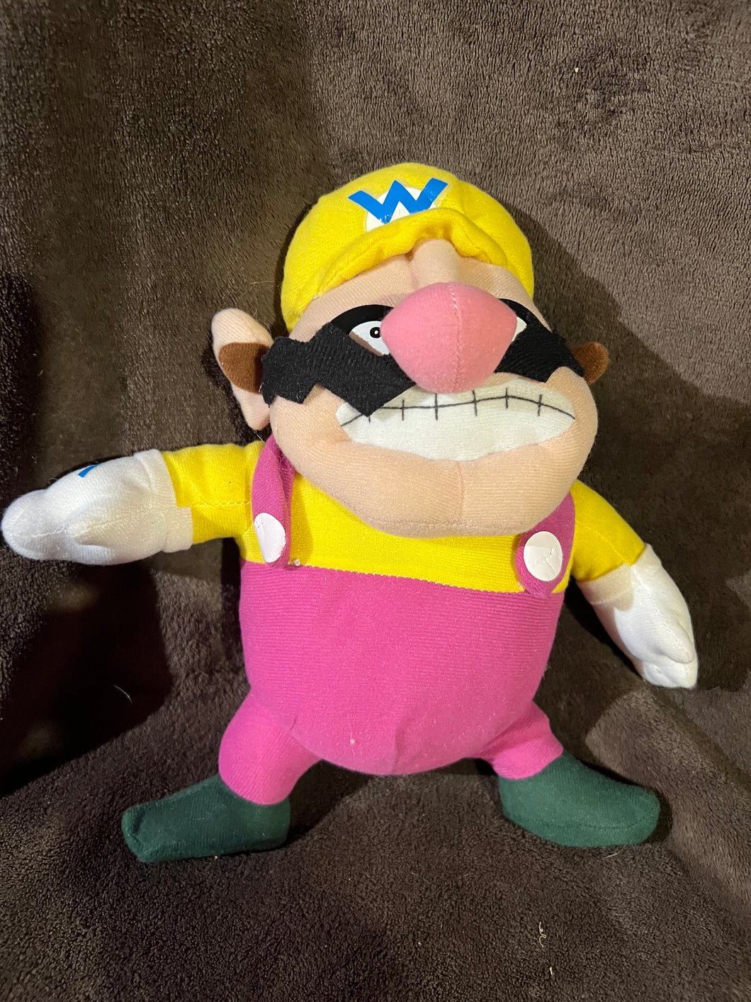 Nintendo Super Mario Wario Villain Rare Plush Doll