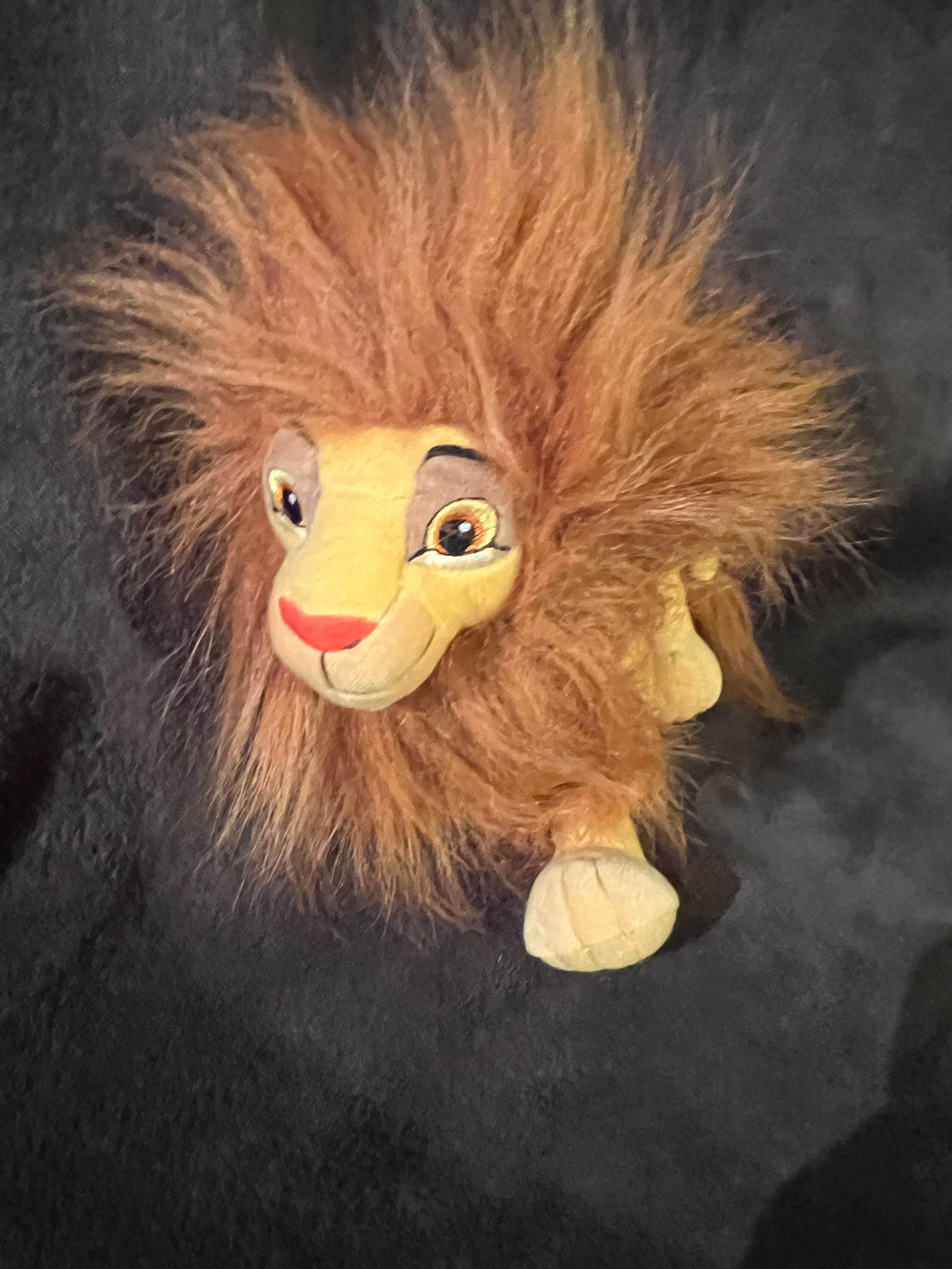 Lion King Adult Simba Plush Doll Rare