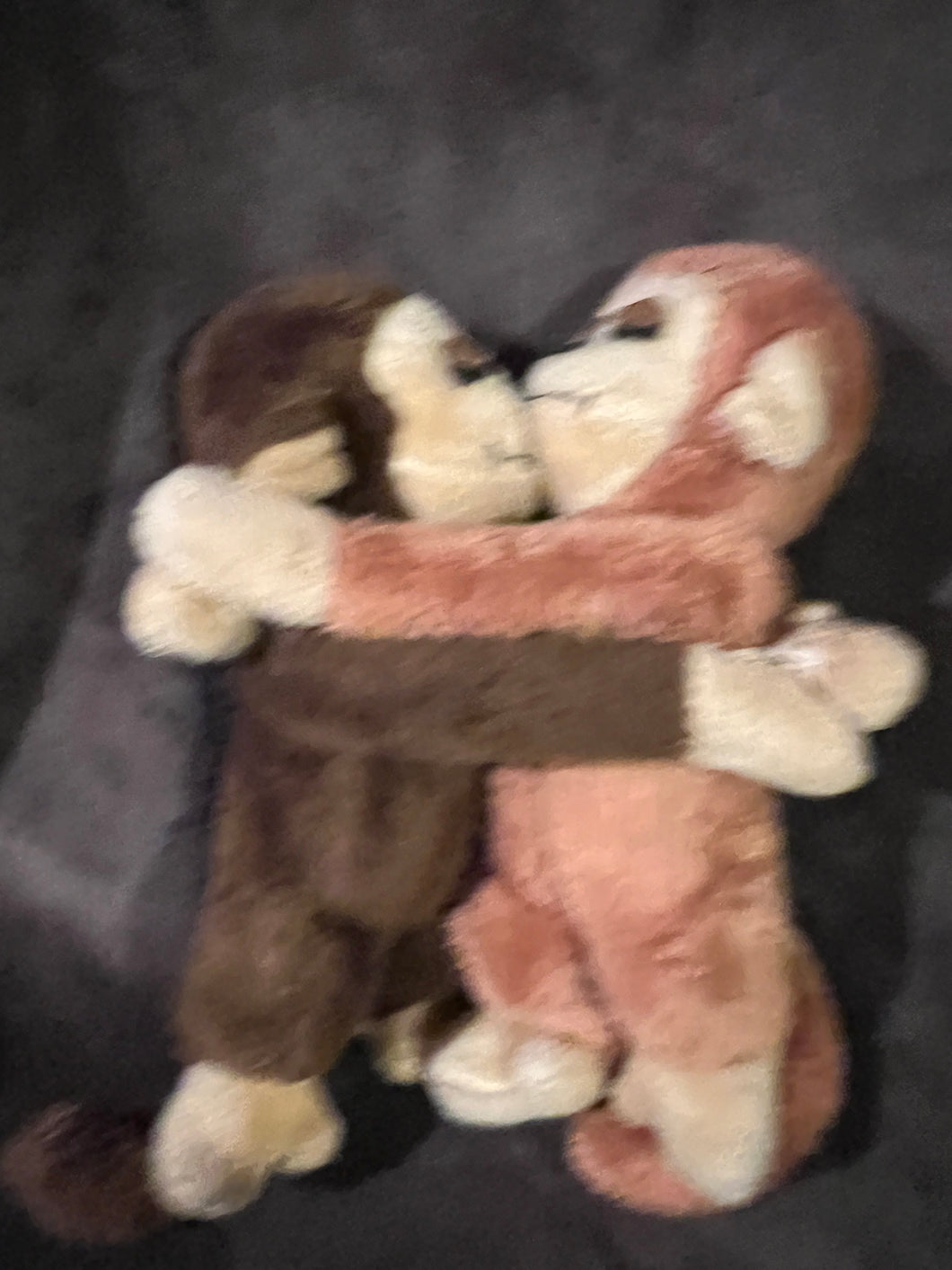 Dakin Kisses Monkeys Vintage