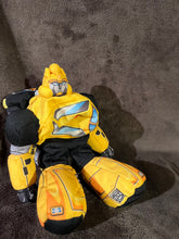 Load image into Gallery viewer, Transformers Rare Bumblebee 11 inch plush turns into cat
