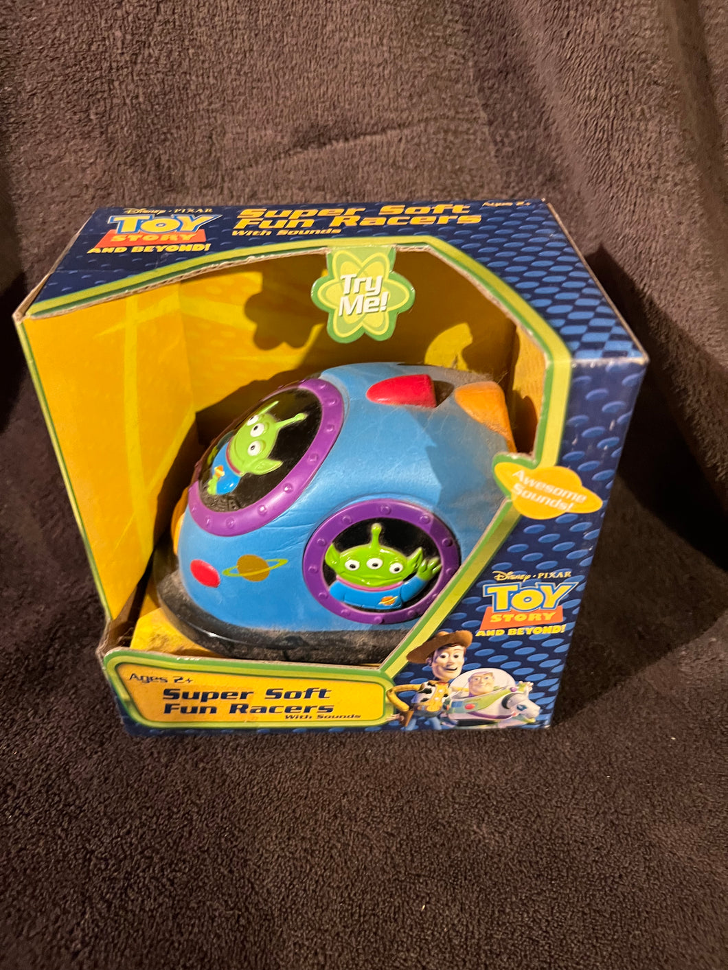 Disney Toy Story Soft Racers Car With Sounds