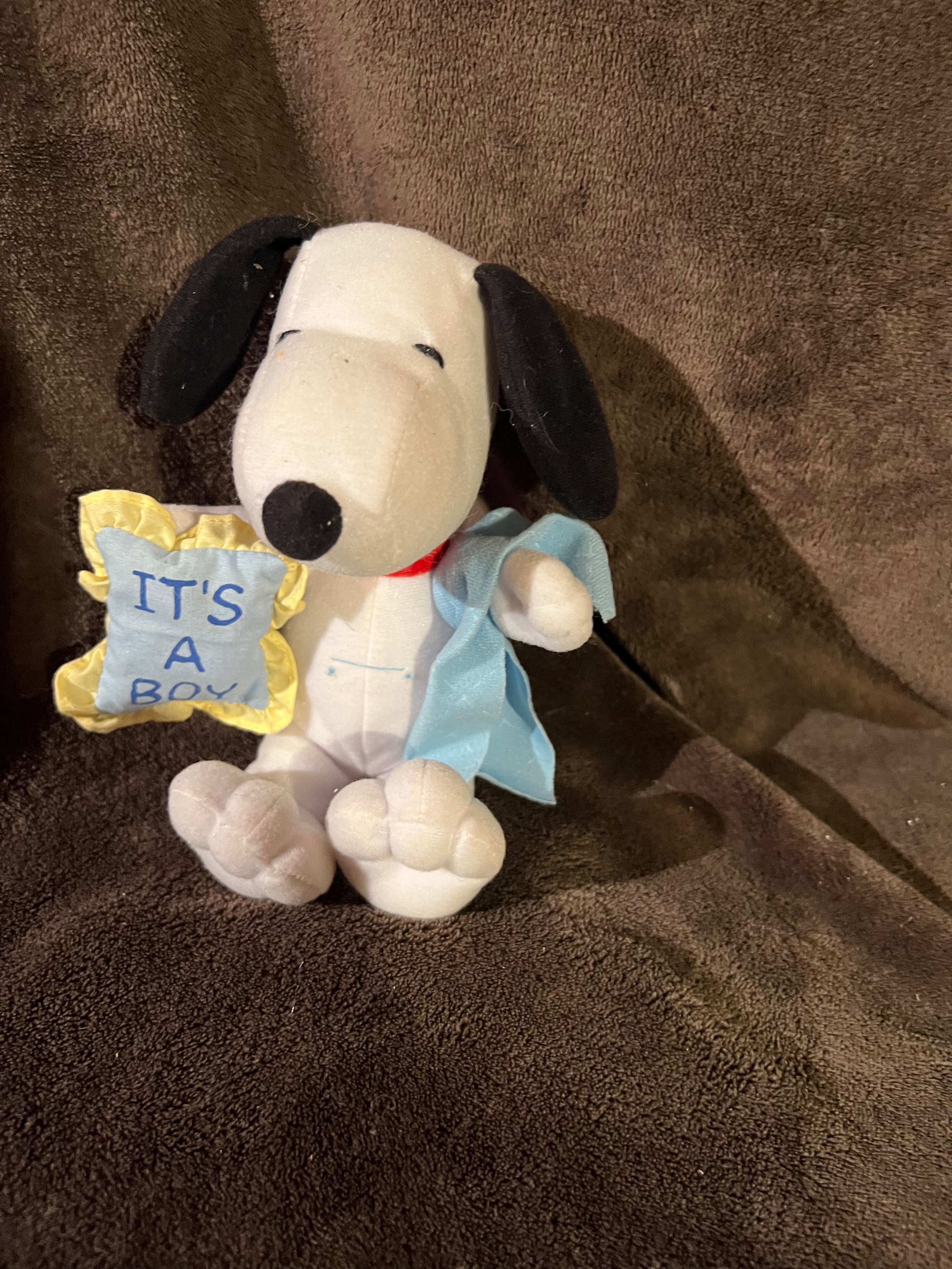 Snoopy Peanuts Gang Plush it’s a boy doll Cherish Toy Store