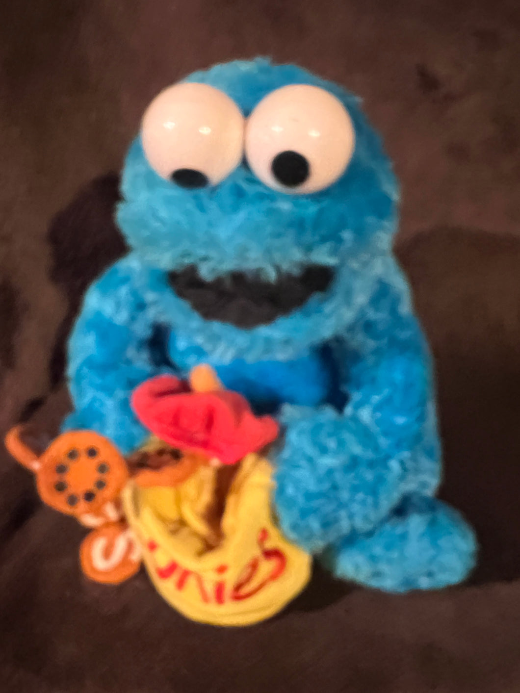 Sesame Street Workshop Feed Me Cookie Jar Plush Doll