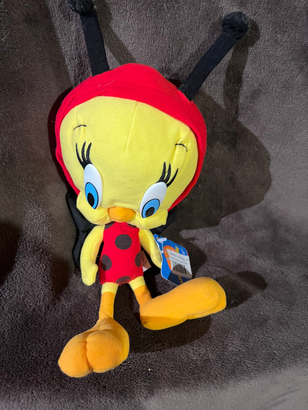 Tweety Bird Lady Bug Plush With Tags