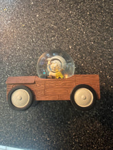 Load image into Gallery viewer, Charlie Brown Snow Globe Box Car Not an Ornament Actual Car
