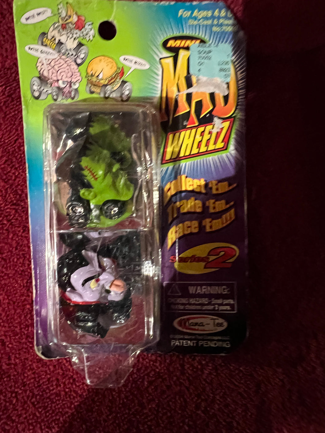 Mad Wheelz Wheels Rare Monsters Mini Cars HTF Frankenstein