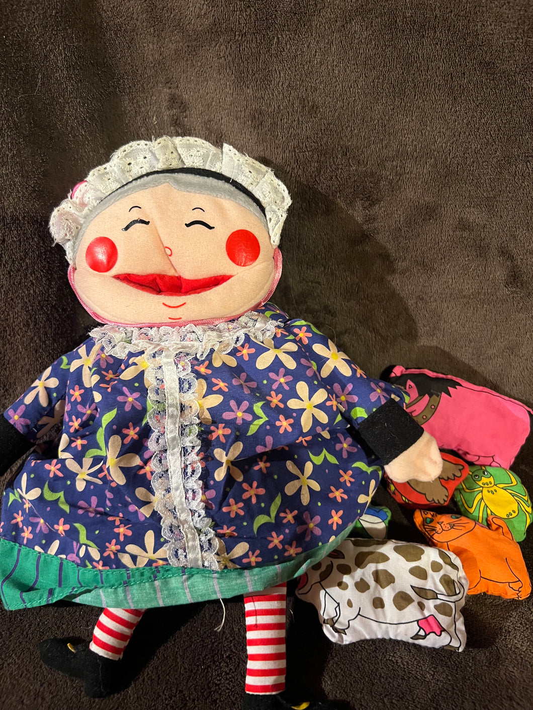 The Old Lady Who Swallowed A Fly Rare Plush