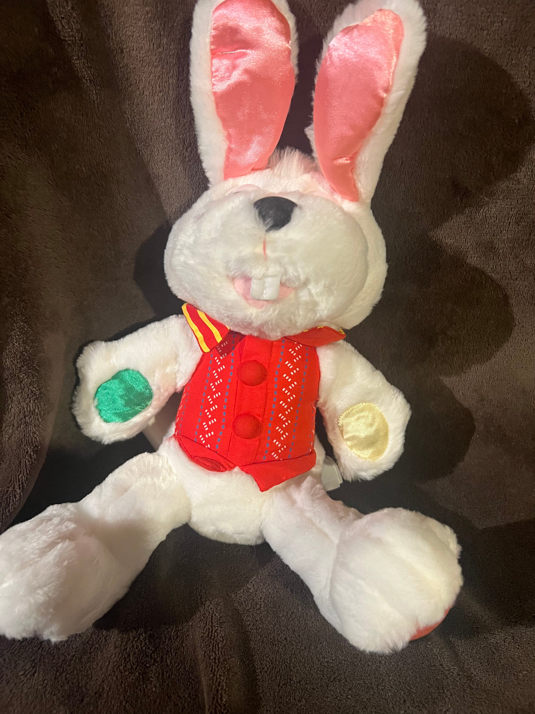 Peter Cottontail Easter Bunny Singing Plush Doll