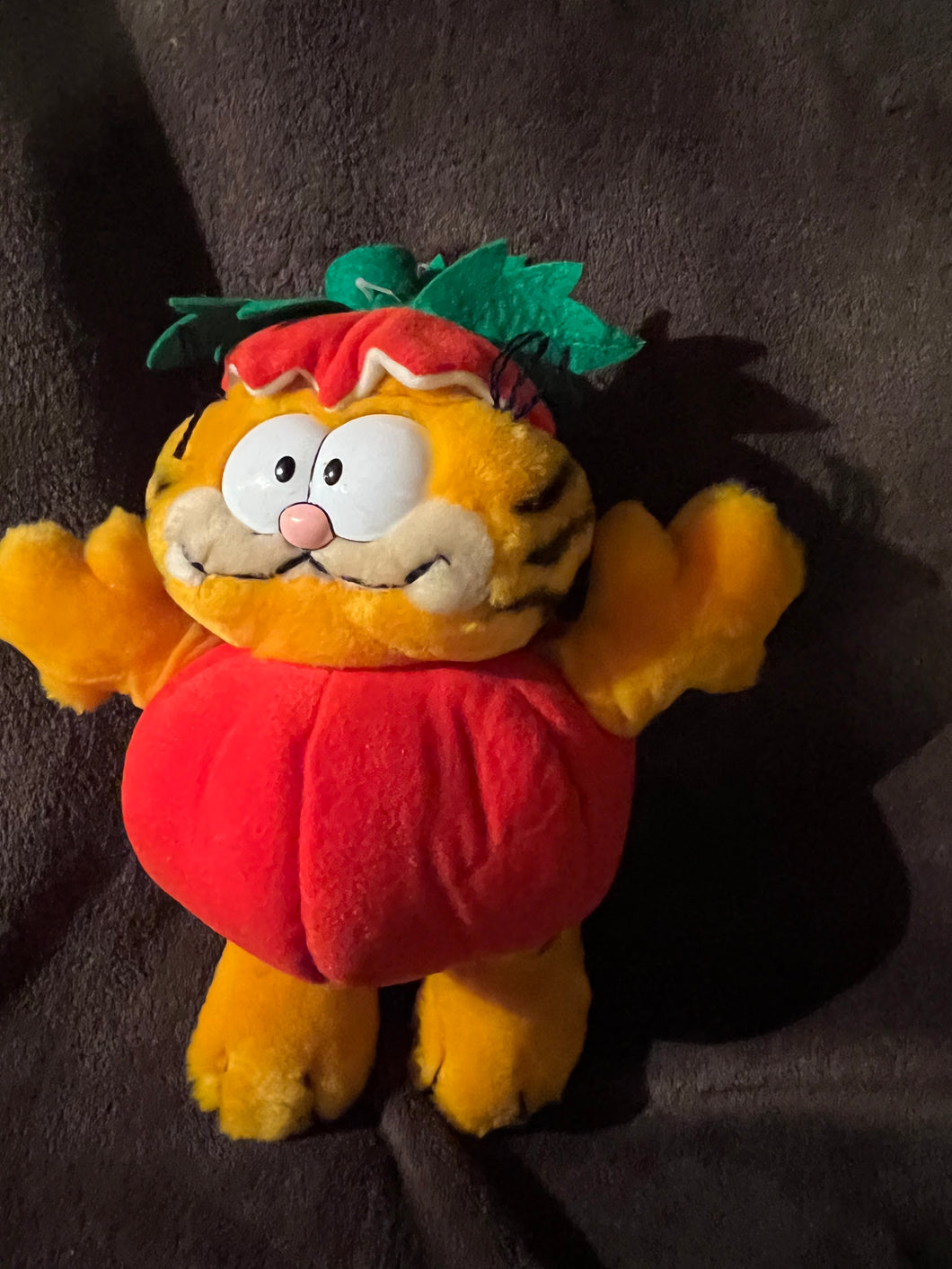 Garfield The Cat Pumpkin Patch Plush Dakin Vintage doll