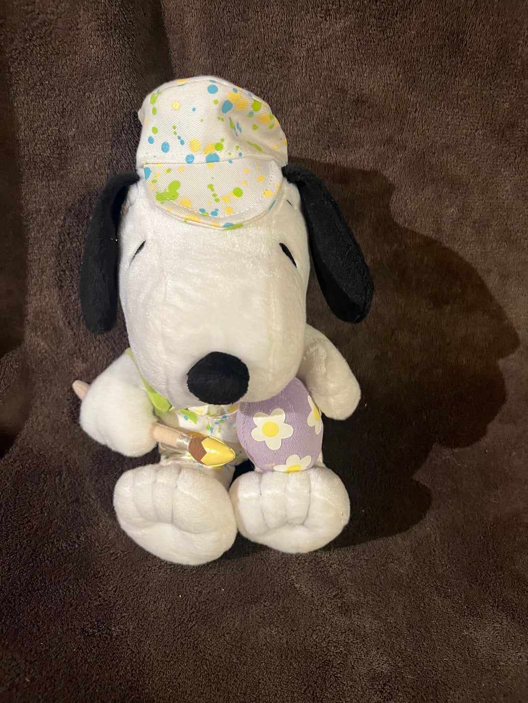 Peanuts Gang Snoopy Color Me Easter Egg Plush