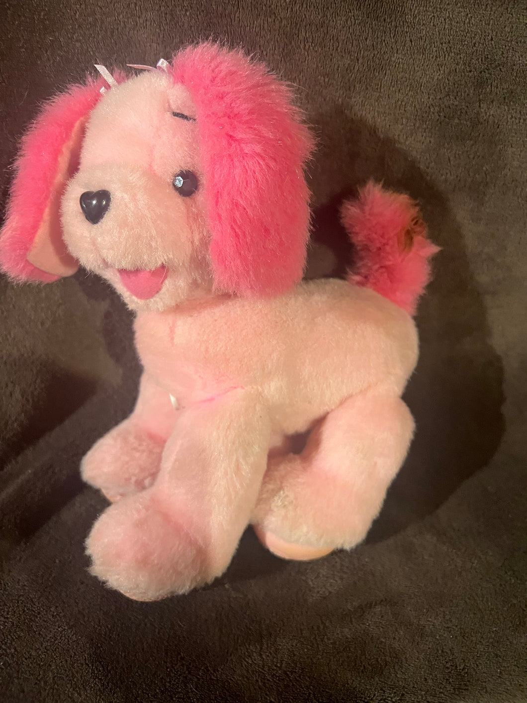 Barbie Pink Dog Plush Doll